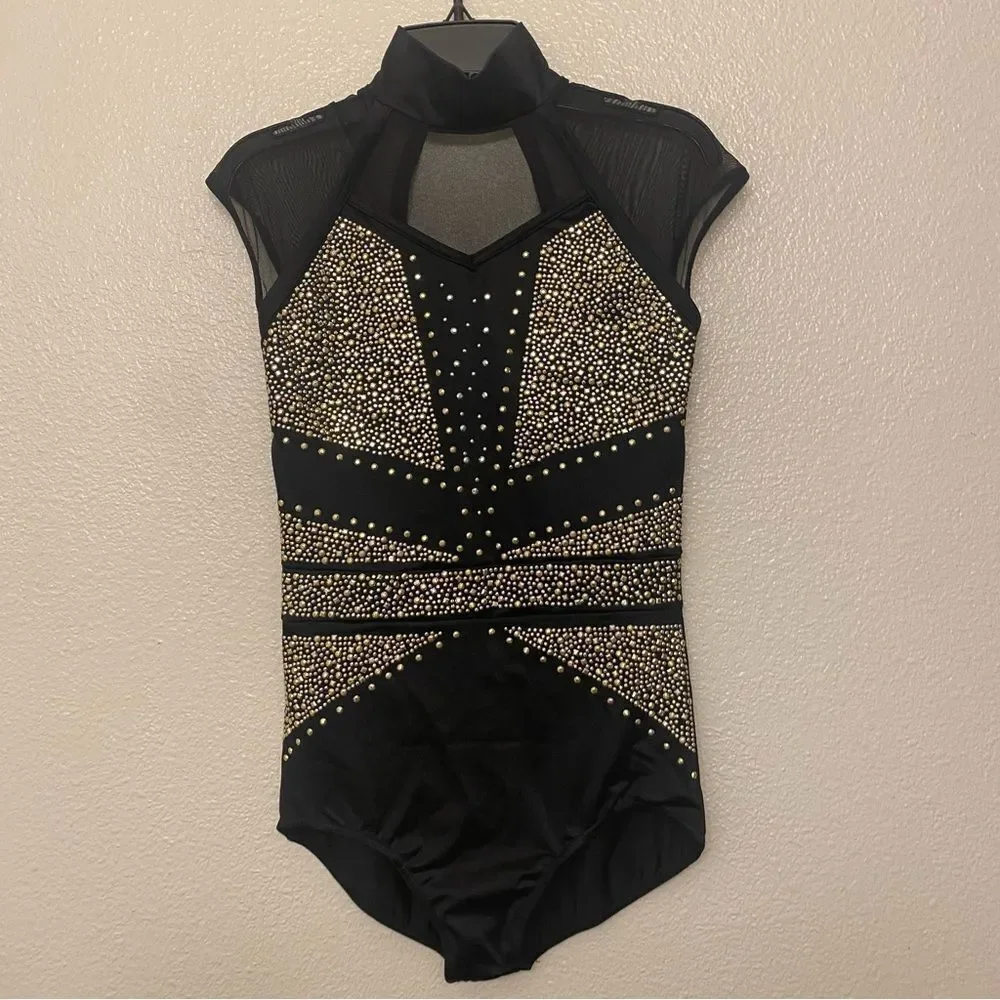 Weissman Elite Get Dat 14732 Adult MA Black Silver Contemporary Jazz Solo Costum